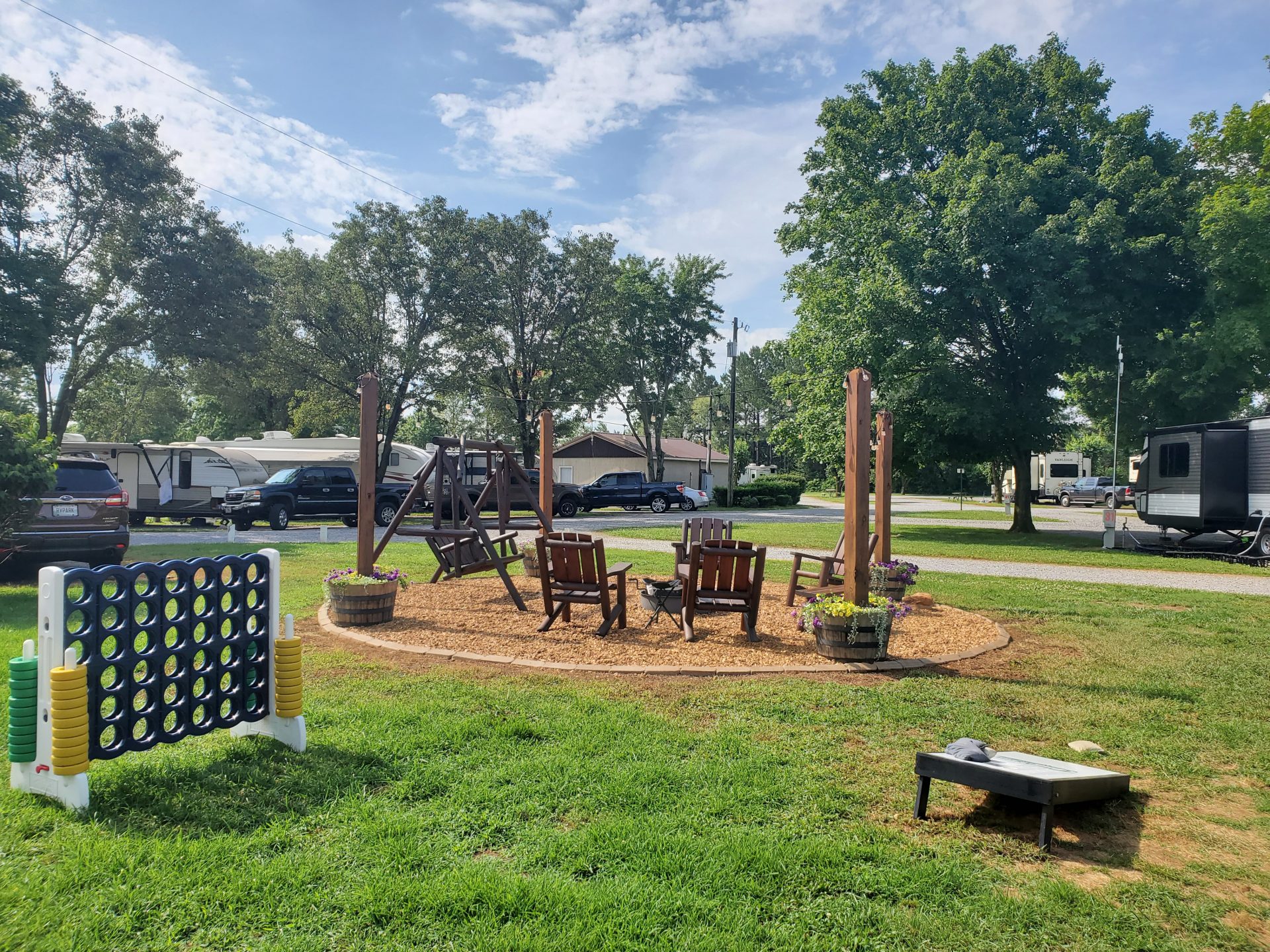 Clarksville RV Park & Campground RV with Us