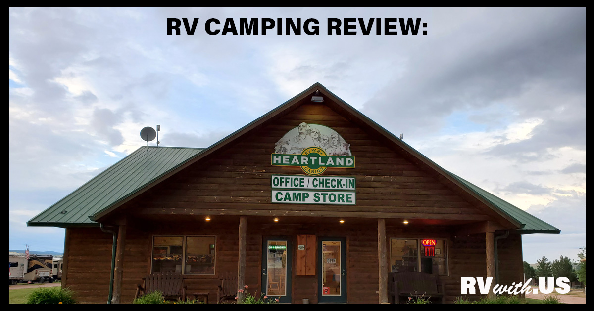 Heartland RV Park in Hermosa SD RV with Us