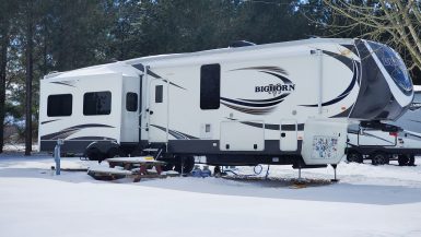 Surviving cold and snow in an RV