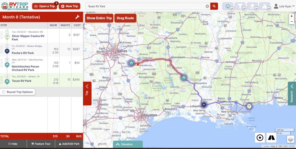 month 8 fulltime RV travel