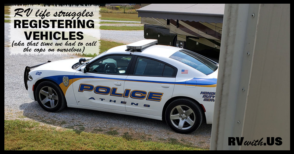 Who knew registering travel vehicles would be so difficult? - RV with Us